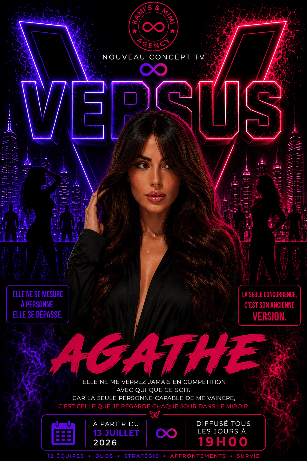 Affiche Versus — Agathe