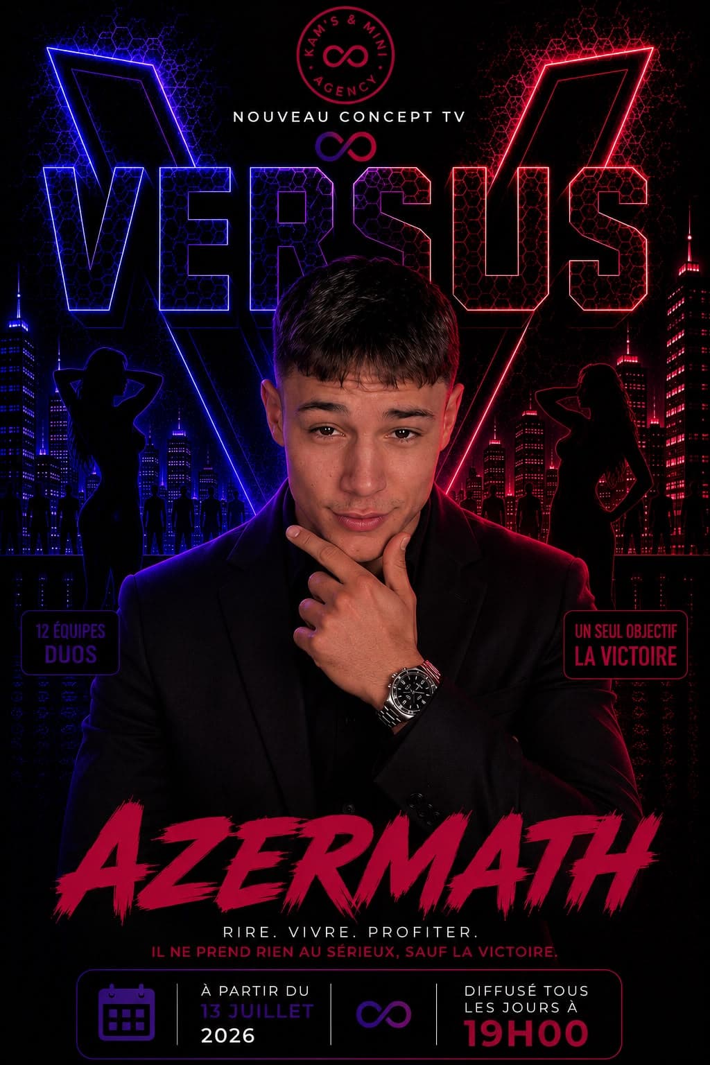 Affiche Versus — Azermath