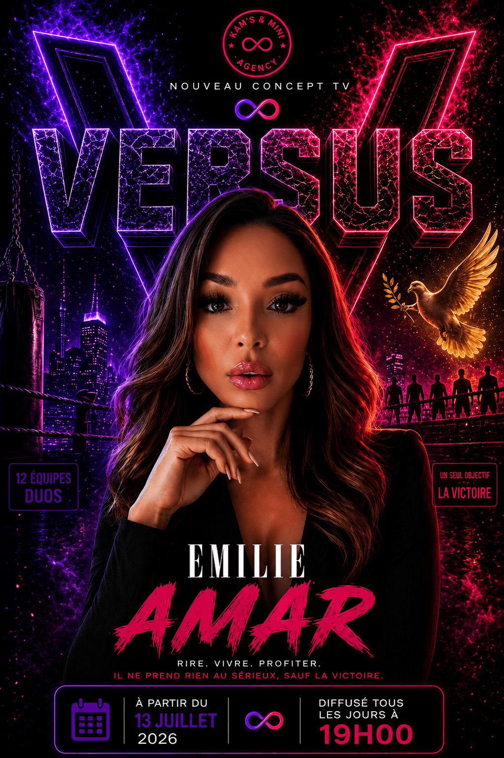 Affiche Versus — Emilie Amar