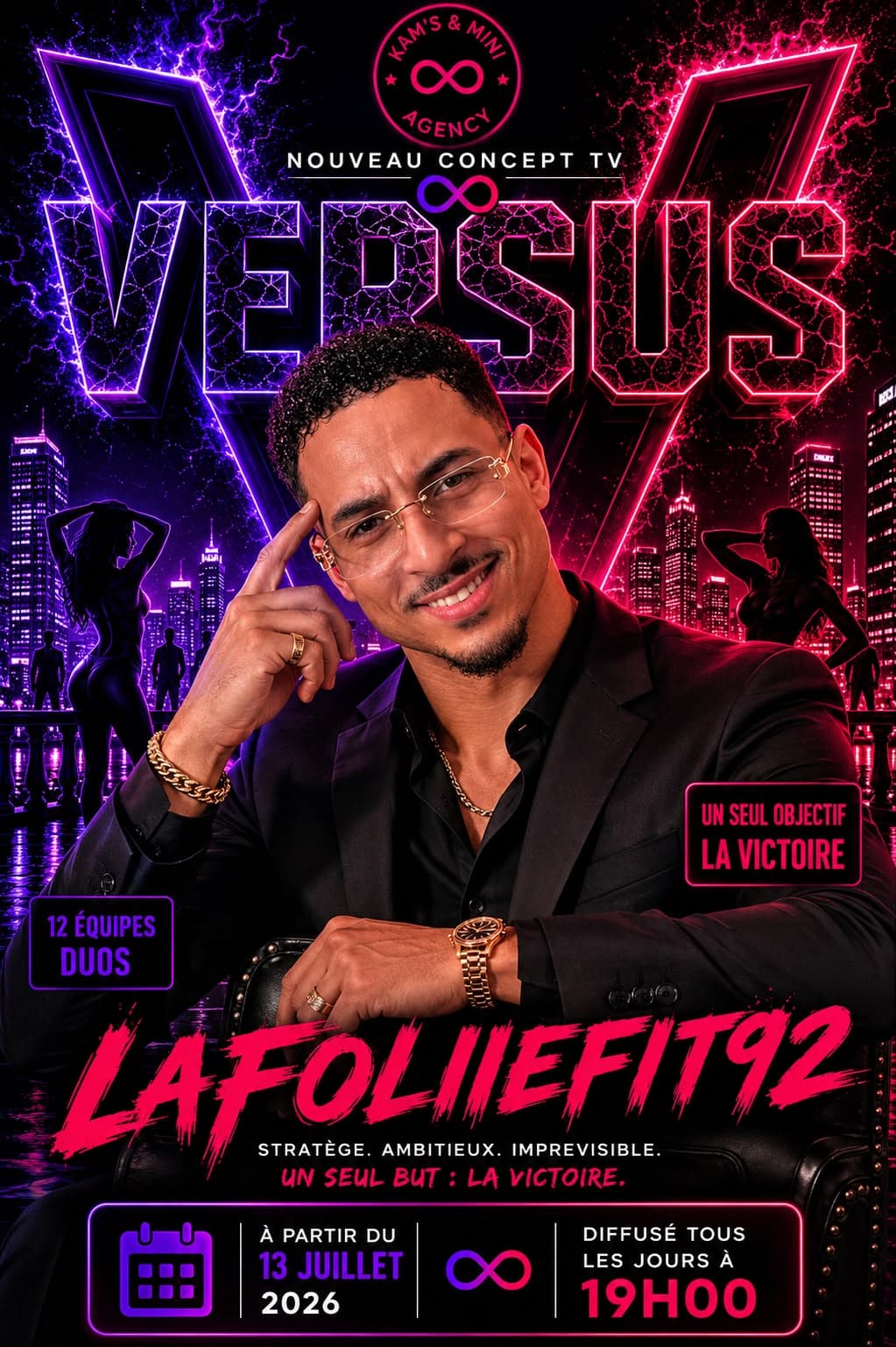 Affiche Versus — Lafoliiefit92